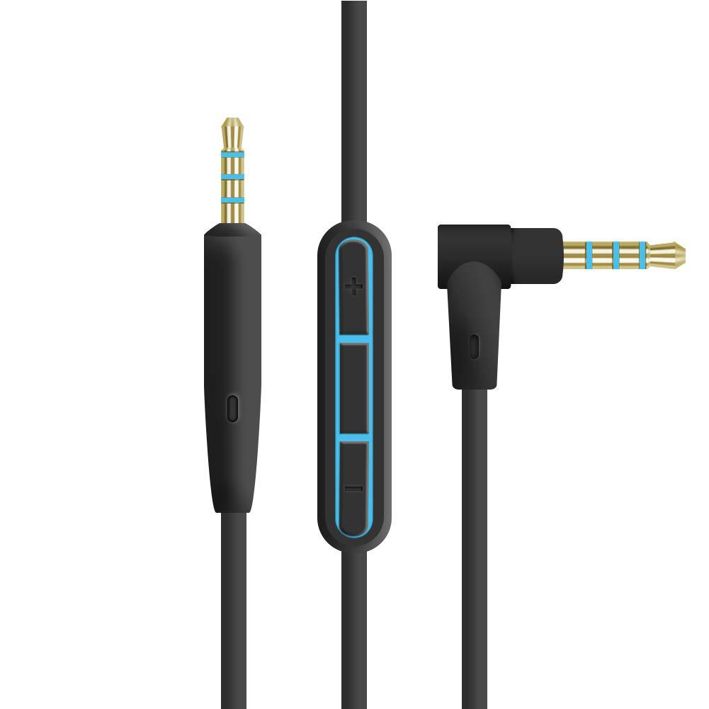 Bose Headphone Qc45 - Cabos de substituição de 2.5mm a