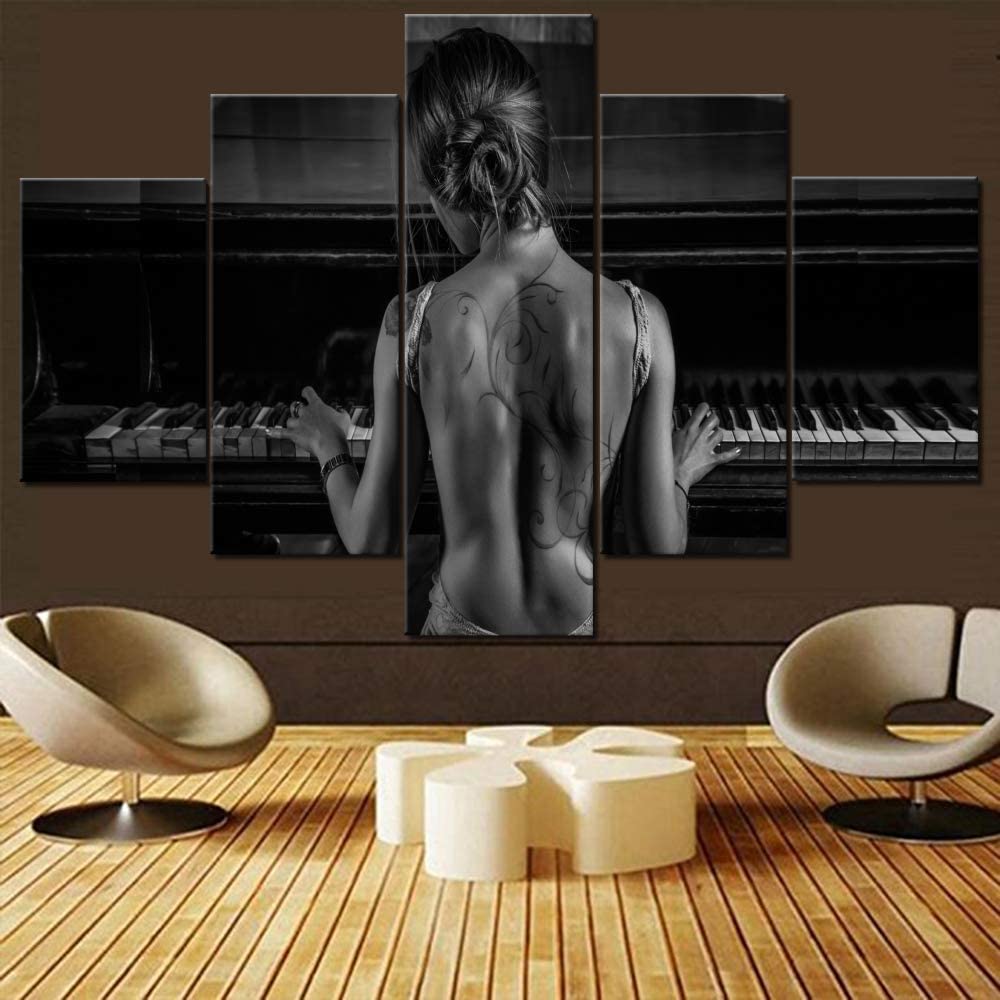 Picture Of Musical Instrument - Sem moldura 5 pçs instrumentos musicais