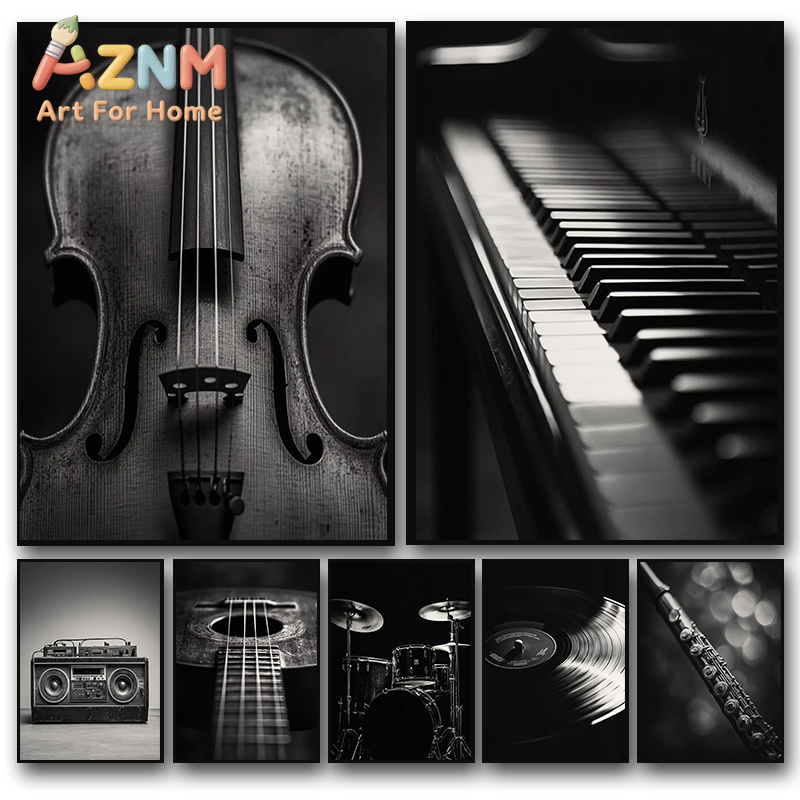 Picture Of Musical Instrument - Pôsteres de Fotografias de Instrumentos Musicais
