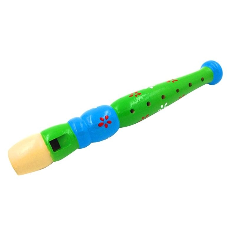 Soprano Recorder Plastic - Gravador soprano 6 buracos colorido flauta