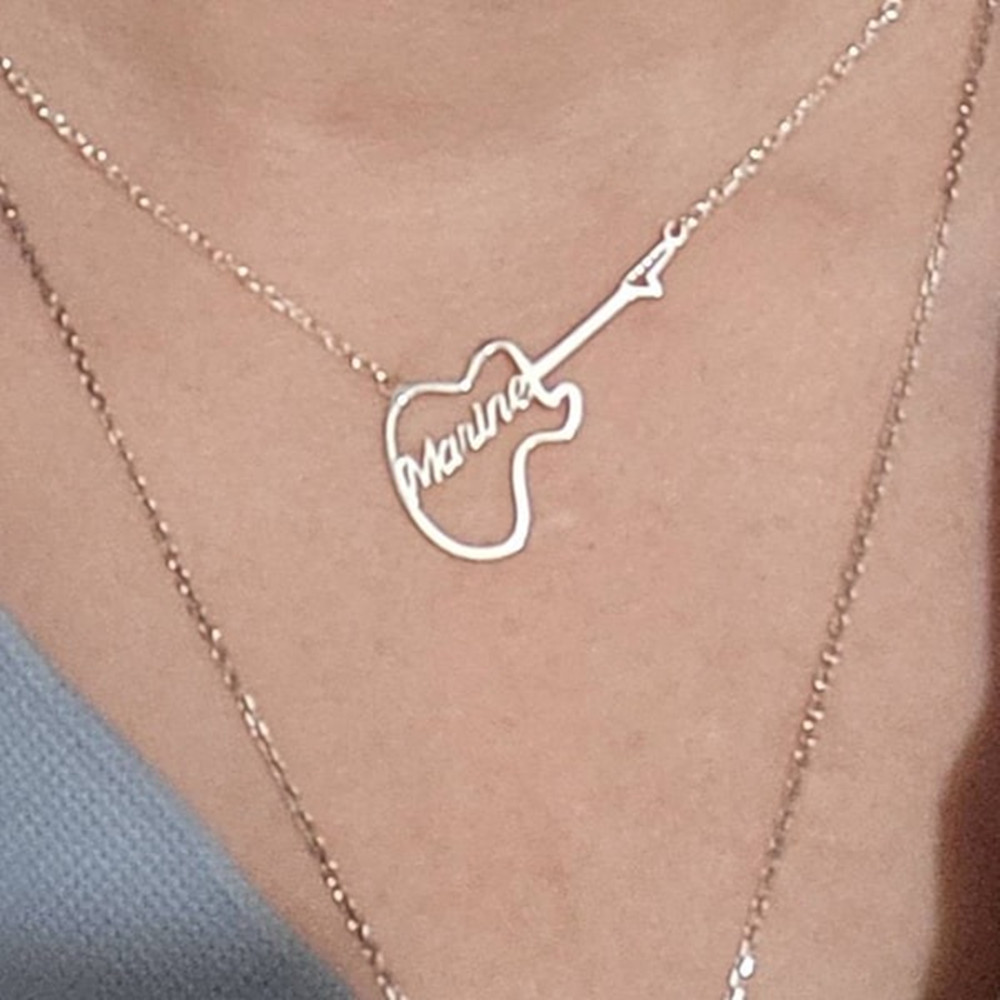 Colar personalizado com símbol - Musical Instrument And Names avaliação e preço