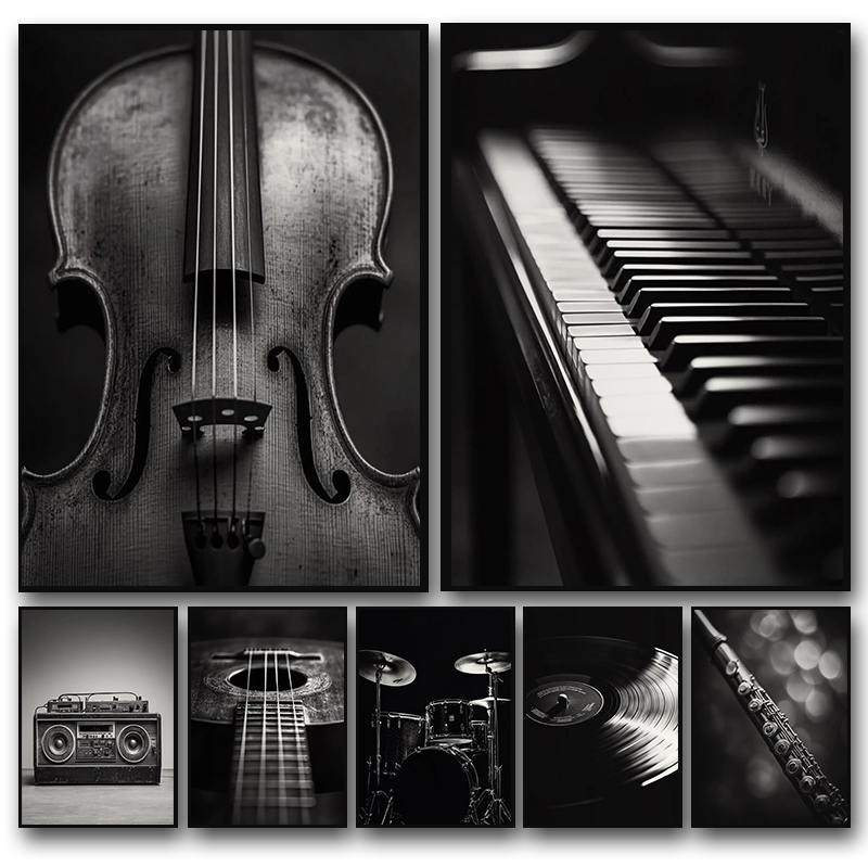 Pôsteres Clássicos de Instrume - Picture Of Musical Instrument avaliação e preço