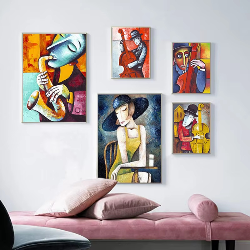 Arte abstrata de Picasso: home - Picture Of Musical Instrument avaliação e preço