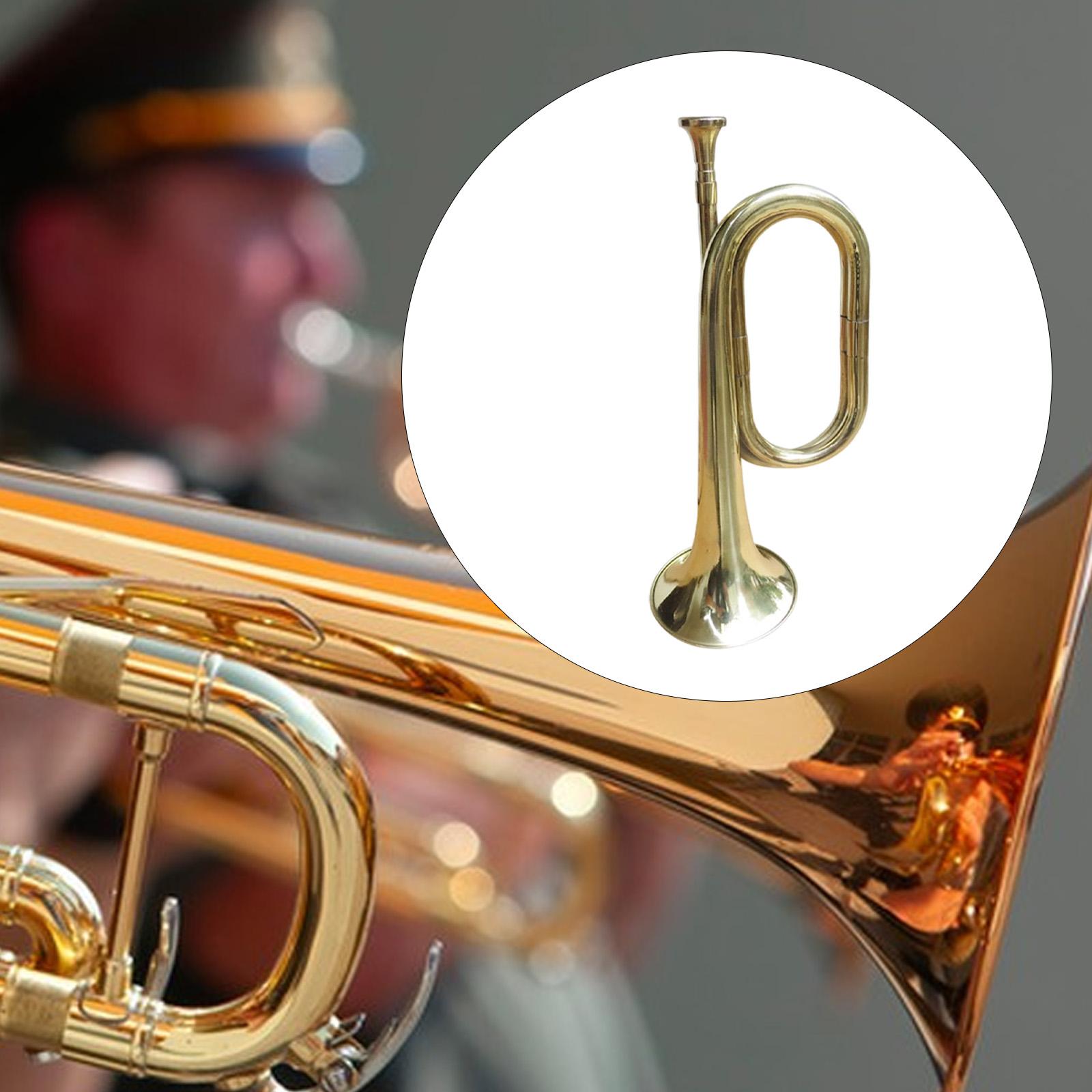 Corneta de Trompete, Instrumen - Musical Instrument Bugle avaliação e preço