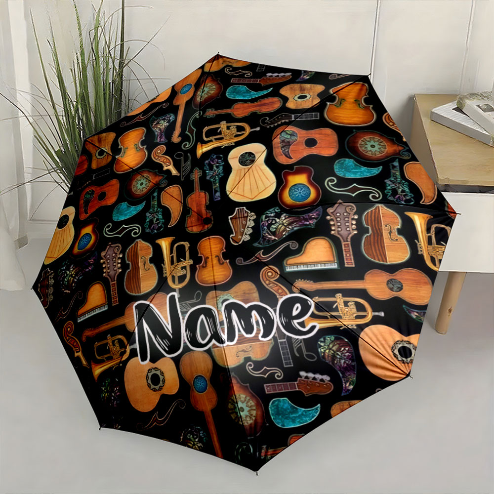 Guarda-chuva com nome personal - Musical Instrument And Names avaliação e preço