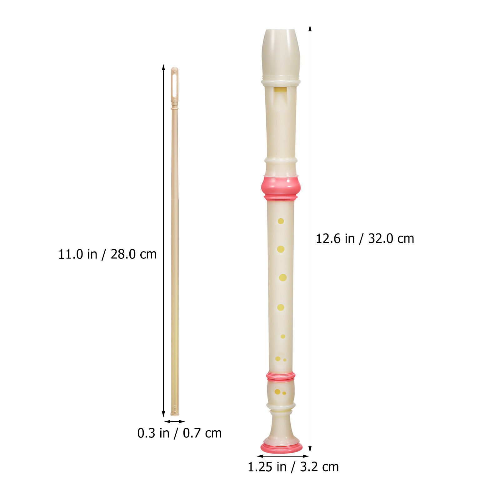 Flauta de Soprano, conjunto de - Soprano Recorder Plastic avaliação e preço
