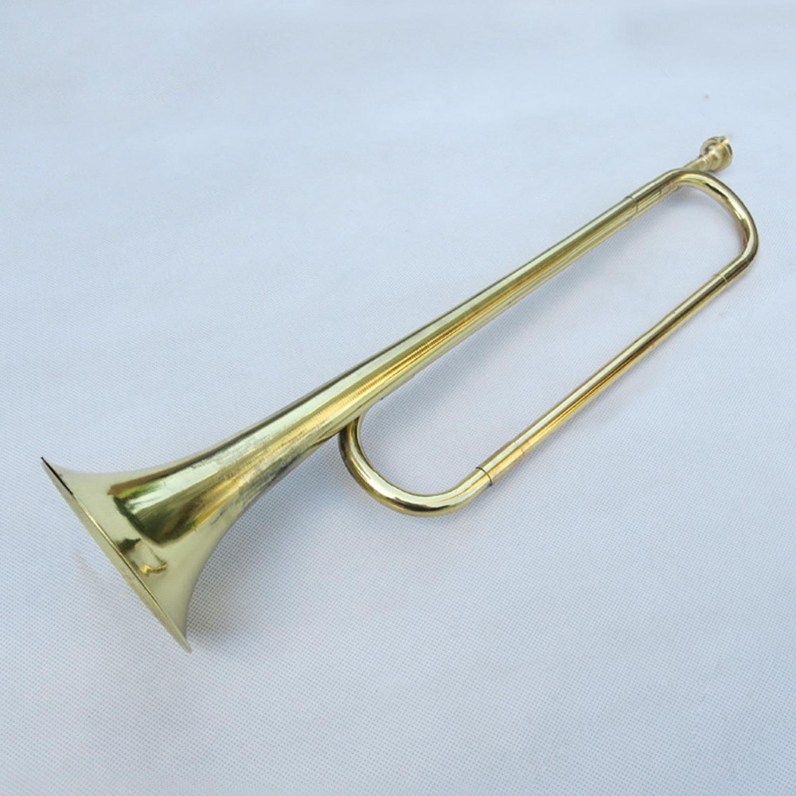 Corneta de Marcha Compacta em  - Musical Instrument Bugle avaliação e preço