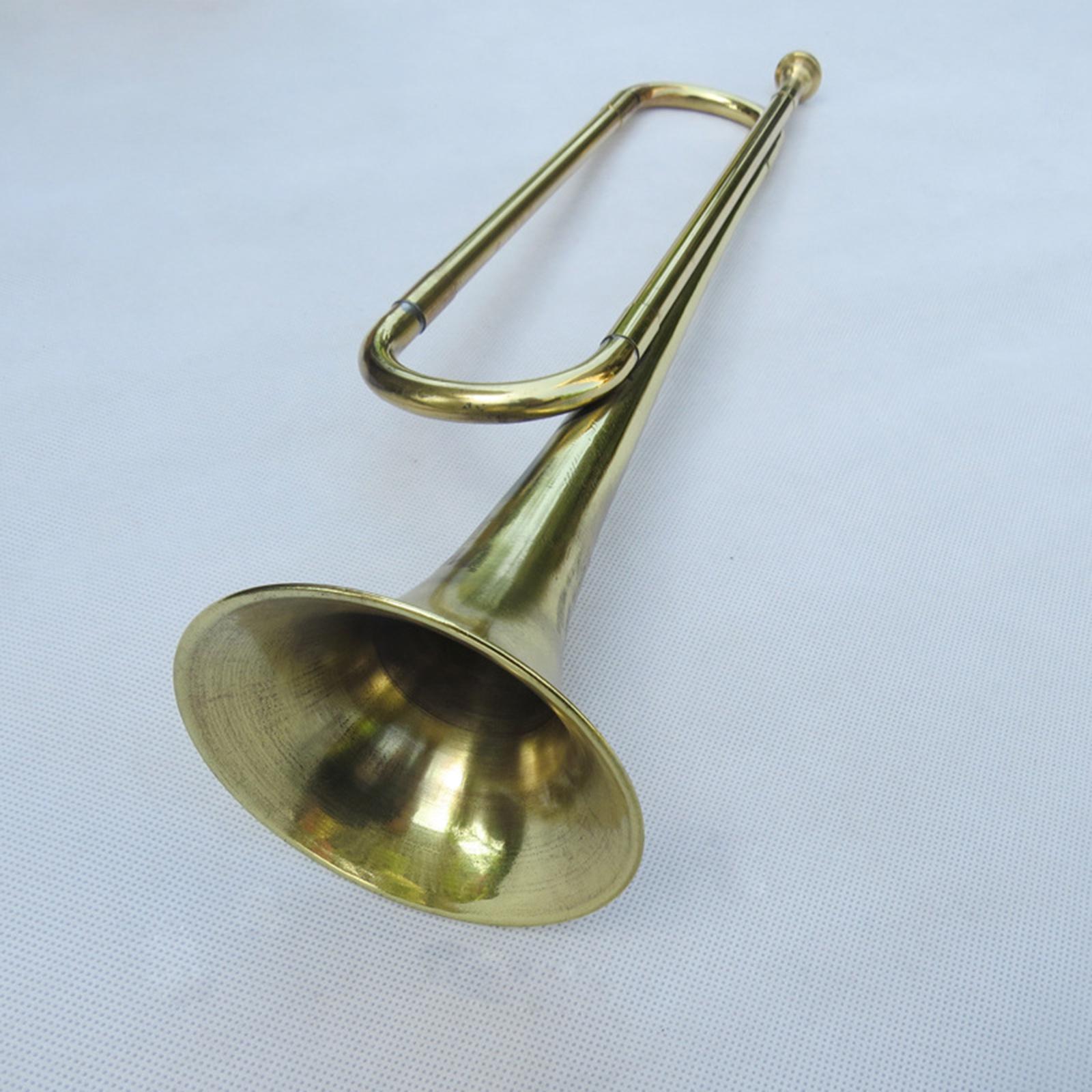 Corneta de Marcha Compacta em  - Musical Instrument Bugle avaliação e preço