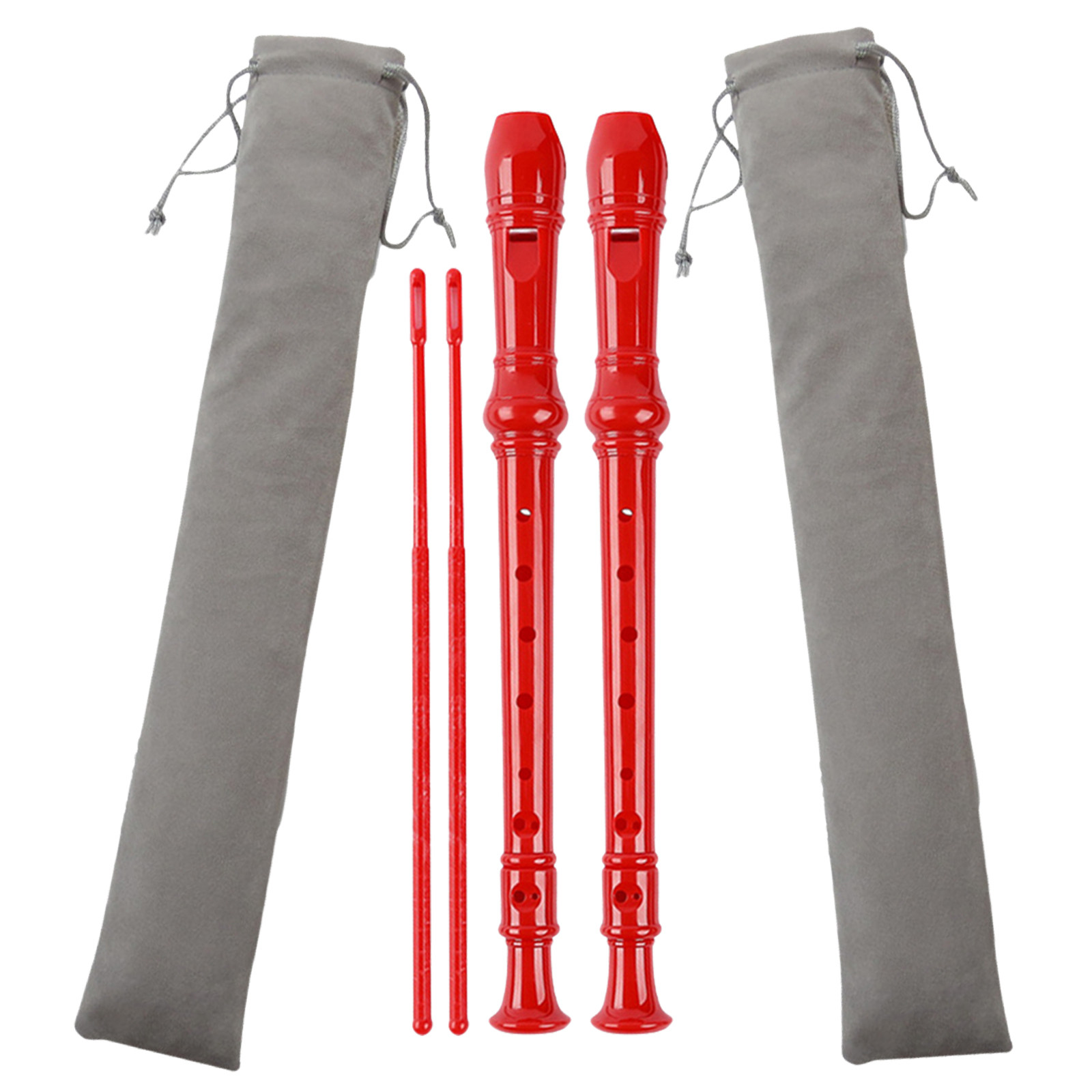 2 conjuntos de flautas de bise - Soprano Recorder Plastic avaliação e preço