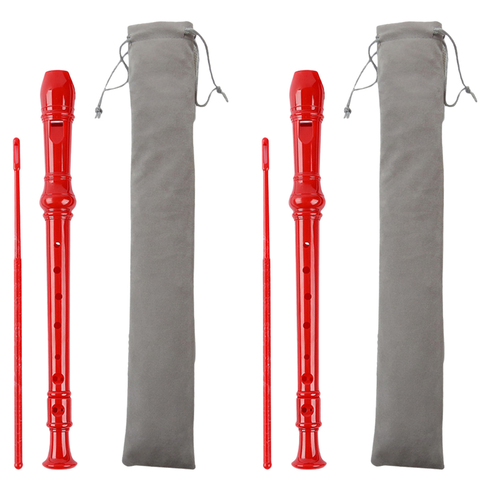 2 conjuntos de flautas de bise - Soprano Recorder Plastic avaliação e preço