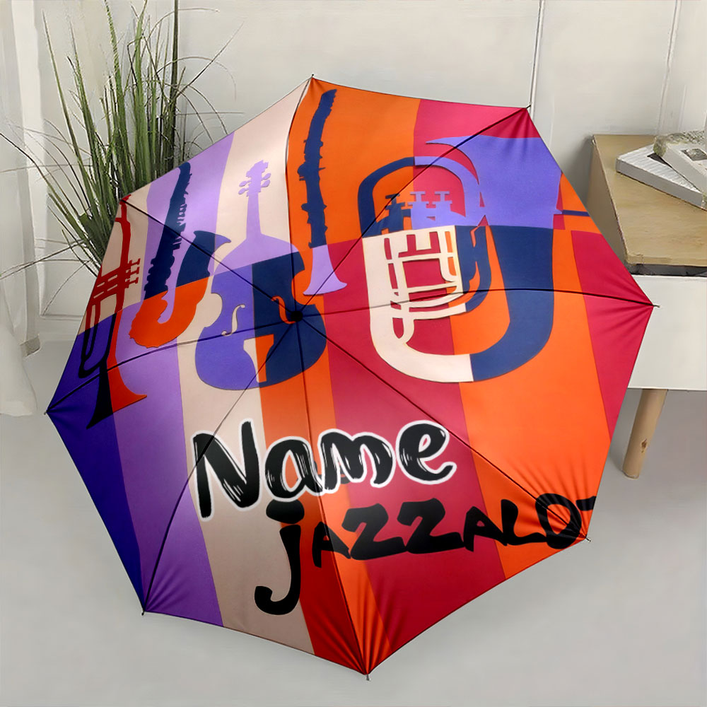 Guarda-chuva com Nome Personal - Musical Instrument And Names avaliação e preço
