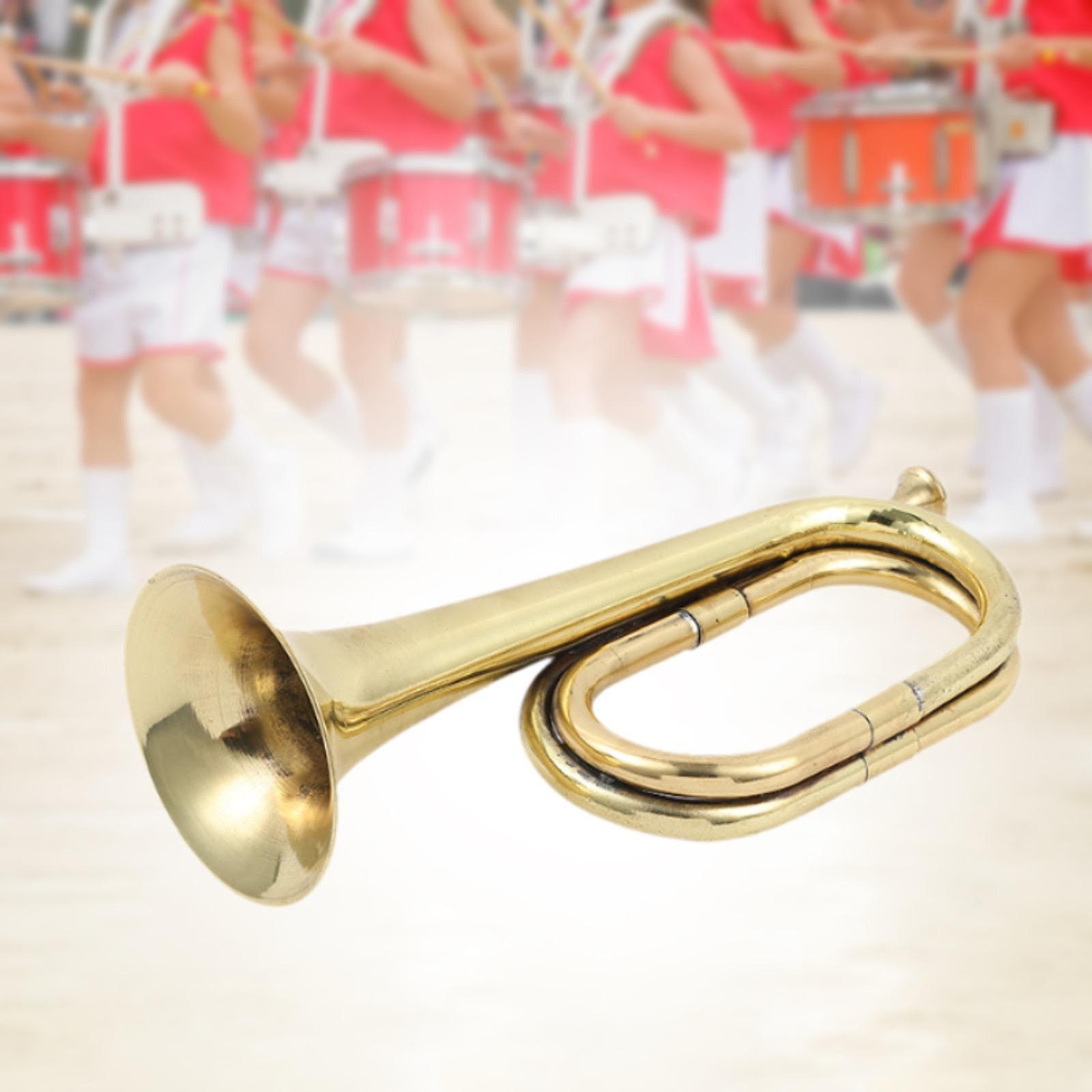 Trompete de Latão Completo par - Musical Instrument Bugle avaliação e preço
