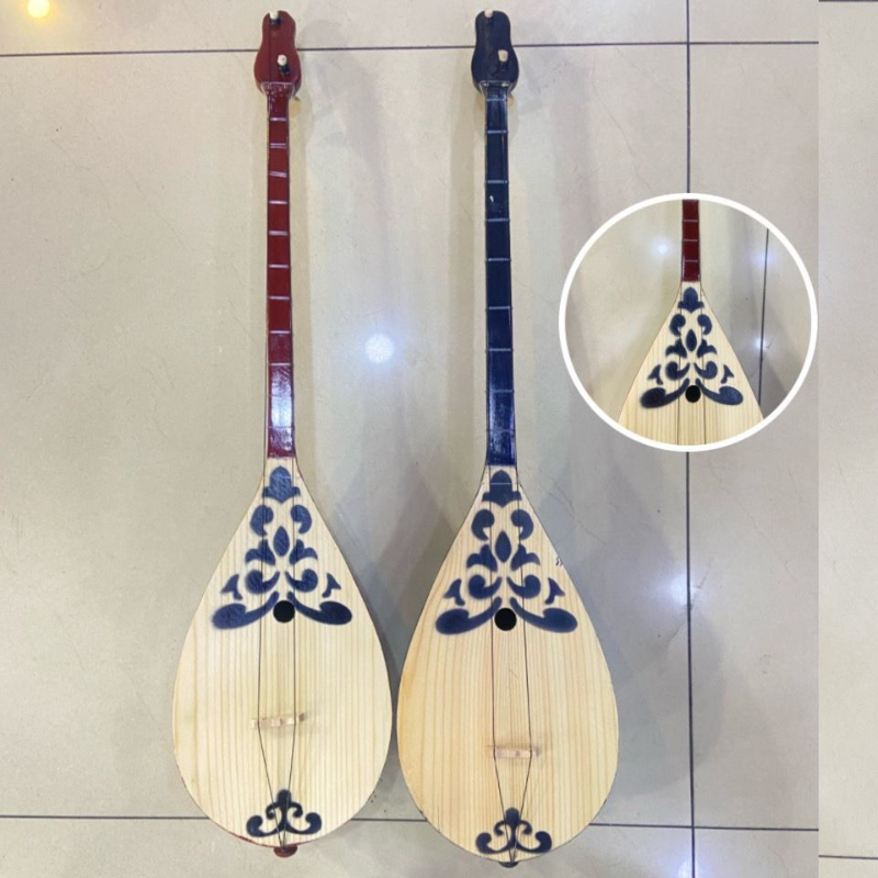 80cm dombra 2 cordas kazakh in - Musical Instrument Harmonium avaliação e preço