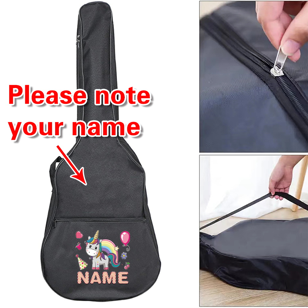 Bolsa de guitarra com nome per - Musical Instrument And Names avaliação e preço