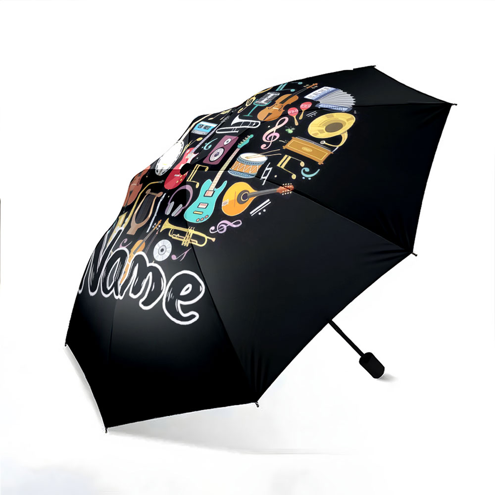 Guarda-chuva personalizado com - Musical Instrument And Names avaliação e preço
