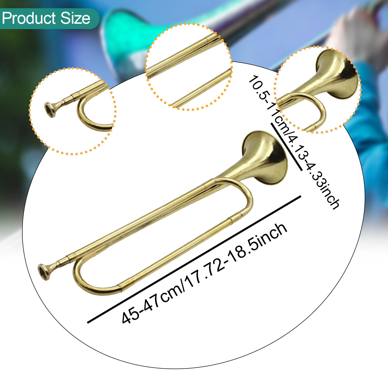 Corneta de Trompete BB com Boc - Musical Instrument Bugle avaliação e preço