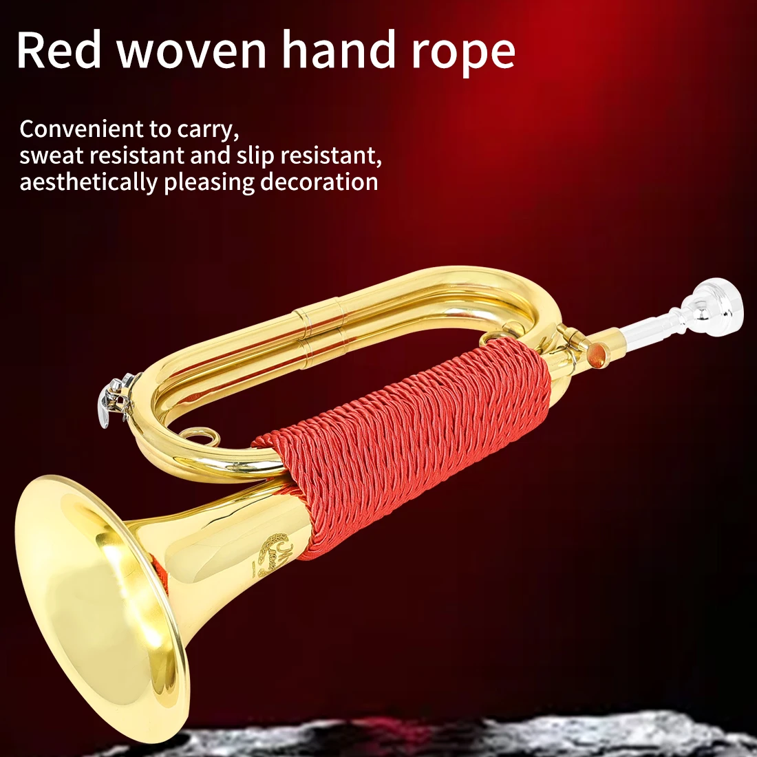 Trompa Espanhola M MBAT Bugle, - Musical Instrument Bugle avaliação e preço